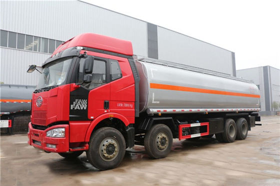 FAW 29CBM Fuel Delivery Truck , Semi Water Tanker With 1 Year Warranty