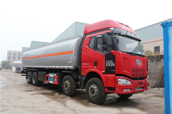 FAW 29CBM Fuel Delivery Truck , Semi Water Tanker With 1 Year Warranty