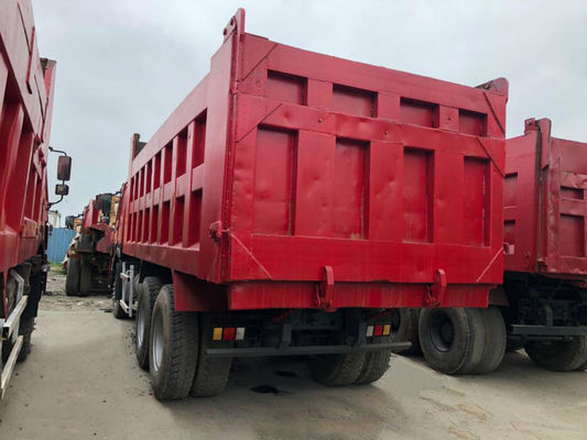 30 Ton 6*4 Sinotruk Howo Used Dump Truck , Second Hand Tipper Truck For Construction