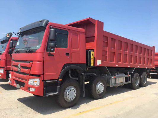Sinotruk HOWO 50 Tons 8*4 Dump Tipper Truck For Mineral Material Transportation