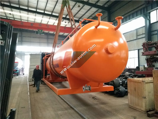 10 Tons 20000 Liters LPG Gas Filling Skid Station With Filling Scale Or Dispenser