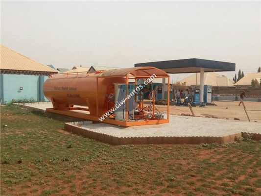 10 Tons 20000 Liters LPG Gas Filling Skid Station With Filling Scale Or Dispenser
