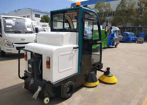 New Mini Electric Mechanical Sweeper Truck Street Cleaning Aluminum Alloy Frame