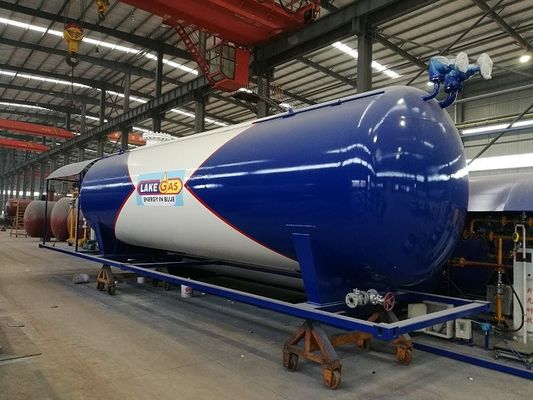 50cbm / 50,000L Liquid Propane Gas Bulk Storage and Dispenser Tank Q345R / SA516 LPG Skid Station