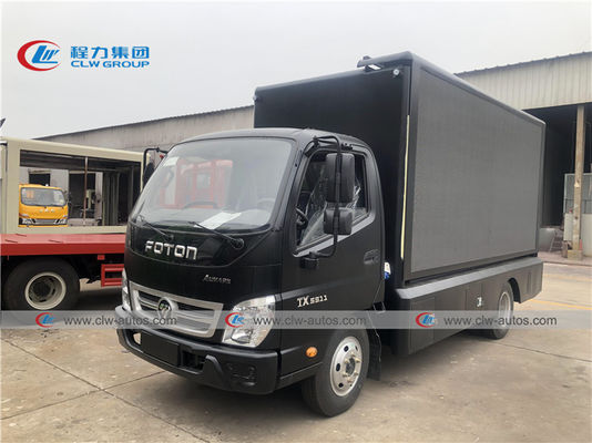 Foton Aumark Outdoor Full Color LED Display Advertise Truck P4 P5 P6 Mobile LED Billboard Truck