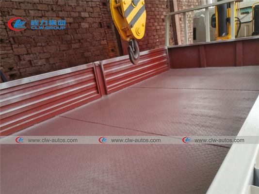 5 Meters Cargo Box Kama 5T Telescopic Crane Truck