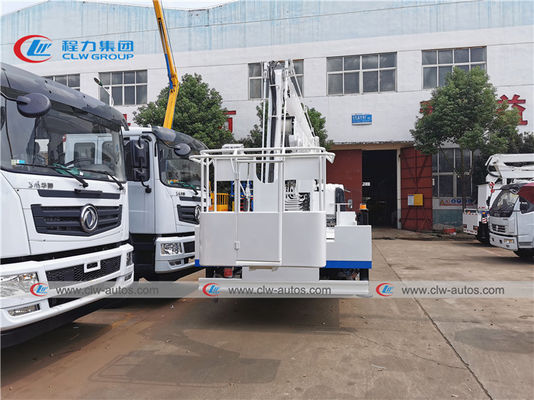 98hp ISUZU 22 Meters Aerial Bucket Truck With Hydraulic Cage