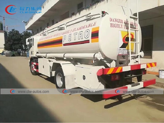 Howo 8m3 Gasoline Tanker Truck With Dispenser Refilling System