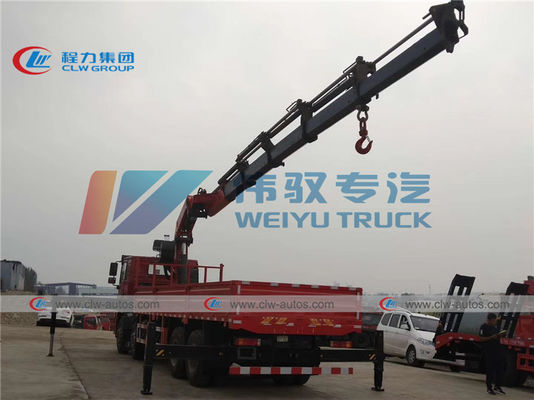 Shacman M3000 Truck Mounted 25 Tons Palfinger Knuckle Boom Crane