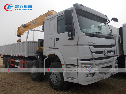 6*4 HOWO Truck Mounted 8T Straight Telescopic Boom Crane