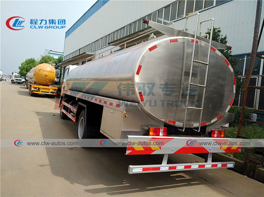 15000L HOWO 10T 15T SS304-2B Milk Tanker Truck