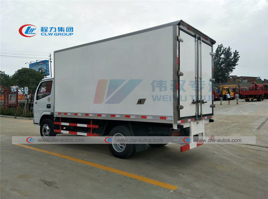 120HP 3 4 5 Tons Frozen Meat Delivery Trucks