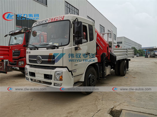 Dongfeng Kingrun 10T Truck Mounted Knuckle Boom Cranes