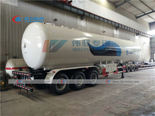 30 Tons 59600 Liters LPG Tank Trailer For Nigeria