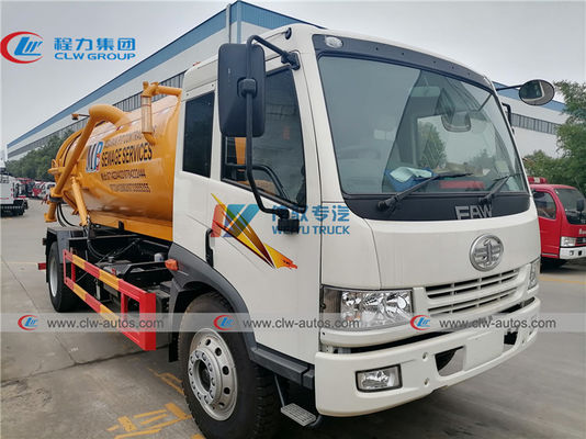 RHD FAW J5K 10000 Liters Septic Tanker Truck