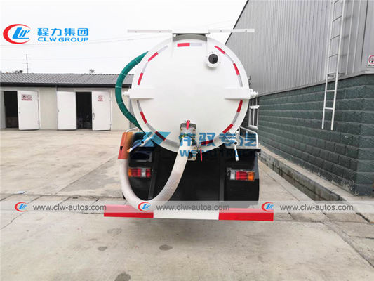 Left Hand Drive ISUZU 6CBM Sewer Vacuum Truck