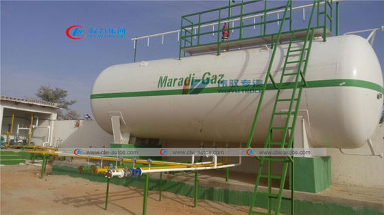 Carbon Steel Q345R 40000 Liters LPG Gas Storage Tank