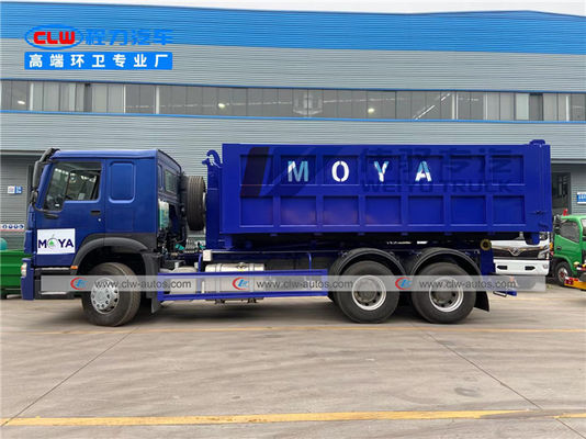 SINOTRUK HOWO 6x4 20cbm Hook Lift Garbage Truck