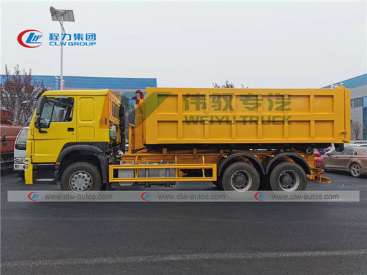 20m3 Hook Lift Bin Truck With Roll Off Open Top Container