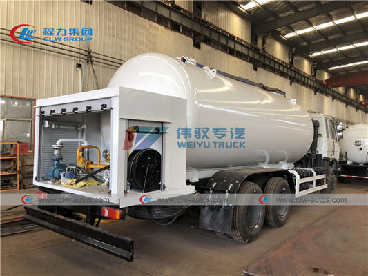 Dongfeng 20m3 10 Ton Mobile Cylinder Filling Bobtail Delivery Truck
