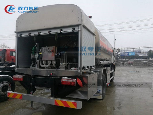 Sinotruk Howo 15000L Aluminum Alloy Helicopter Fuel Dispenser Truck