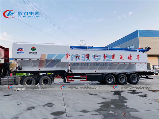 380V Electric Discharge System 20 Ton 25 Ton 30 Ton Bulk Feed Trailer