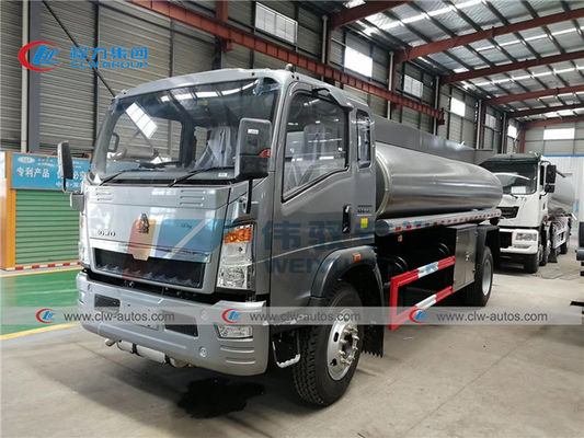 160hp 10000L Oil Tanker Truck For Vehicles Refueling