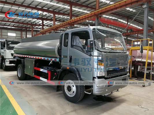 160hp 10000L Oil Tanker Truck For Vehicles Refueling