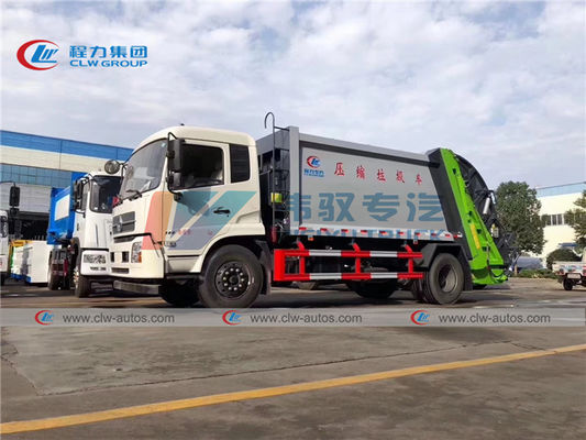 Dongfeng Left Hand Driving 8 Tons Garbage Compactor Truck
