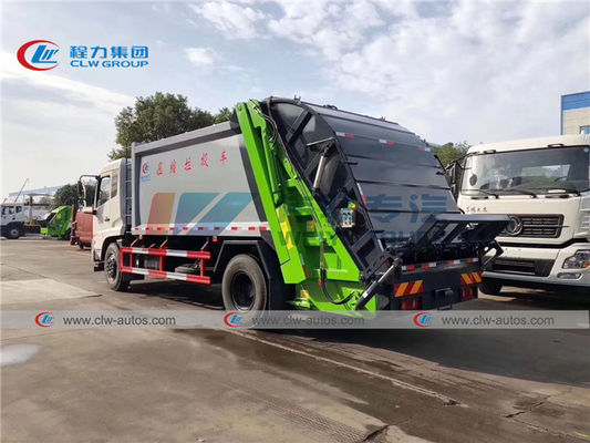Dongfeng Left Hand Driving 8 Tons Garbage Compactor Truck