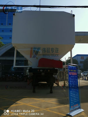 Dongfeng 50cbm 60cbm Semi Trailer Truck For Poultry Food Transport