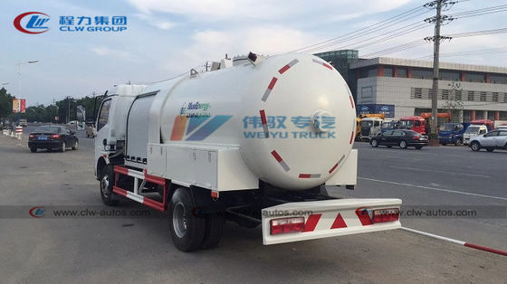 High Quality Dongfeng 5000L 5cbm 5m3 LPG Refueling 2.5mt 2.5tons Delivery Mobile Tanker Truck with Dispenser Machine