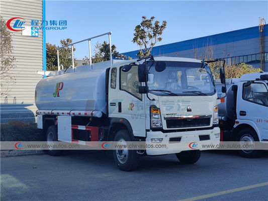Howo L3W 160HP 10000L Oil Bowser Truck For Mobile Diesel Refueling