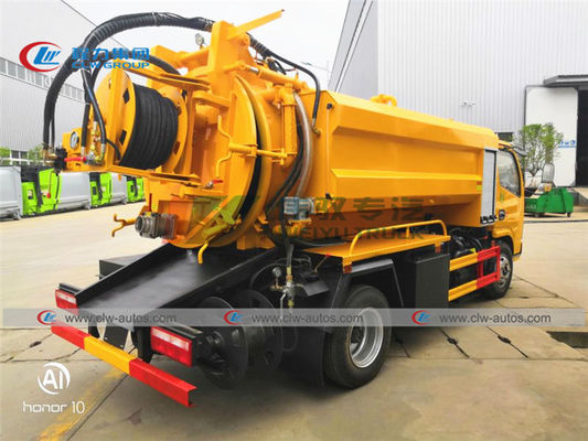 Dongfeng 4000L High Pressure Vacuum Septic Suction Truck