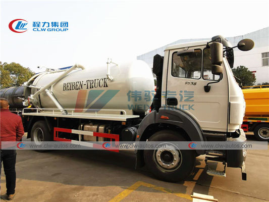 North Benz Beiben 13000 Gallons Sewer Cleaning Truck With Battioni Pagani MEC13500