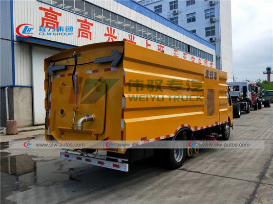 ISUZU Vacuum 4X2 Road Sweeper Truck Left Hand Drive