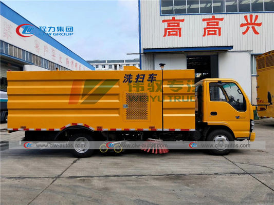 ISUZU Vacuum 4X2 Road Sweeper Truck Left Hand Drive