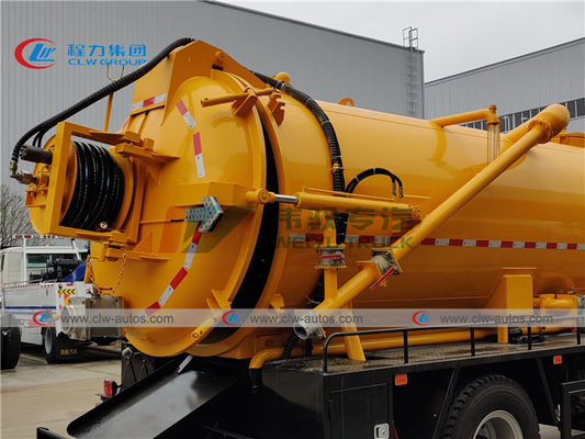 ISUZU FTR 12T Vacuum Sewer Jetter Truck With Jurop PN130D Pump