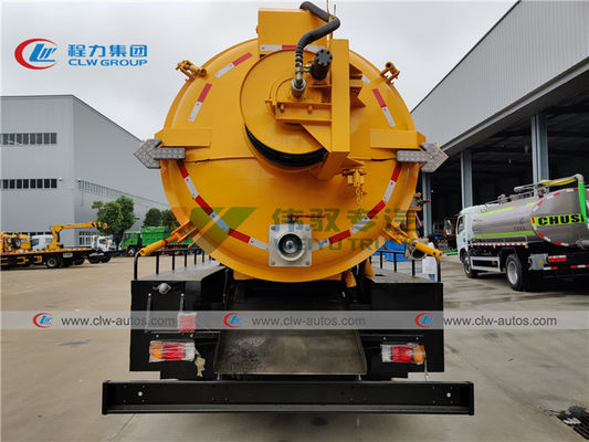 ISUZU FTR 12T Vacuum Sewer Jetter Truck With Jurop PN130D Pump