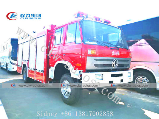 Dongfeng 4X4 Fire Fighting Truck With 6000L Water And Foam Tank