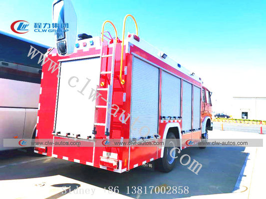 Dongfeng 4X4 Fire Fighting Truck With 6000L Water And Foam Tank