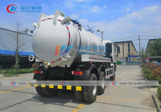 6x4 10 Wheels Shackman Vacuum Sewage Suction Truck