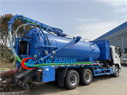 ISUZU GIGA 18 Ton Combined Vacuum Sewer Jetting Truck