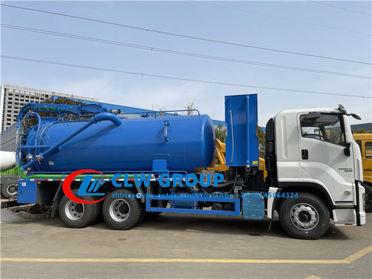 ISUZU GIGA 18 Ton Combined Vacuum Sewer Jetting Truck