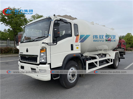 HOWO 15000 Liters LPG Dispenser Truck For Cylinder Refilling
