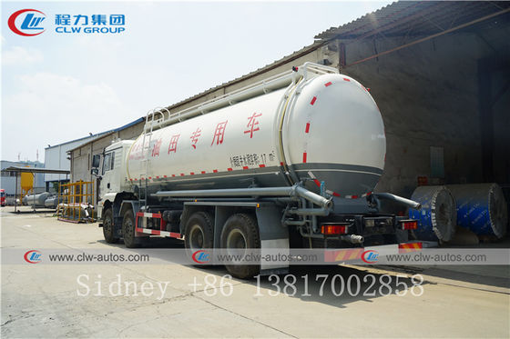 Shacman 8X4 17000 Liters Bulk Cement Tanker Truck