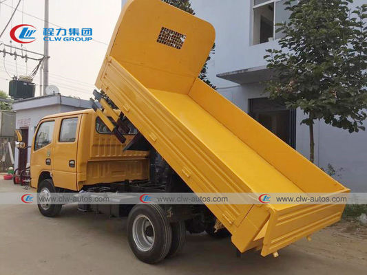 3T Double Row Cabin Road Maintenance Dumper Truck