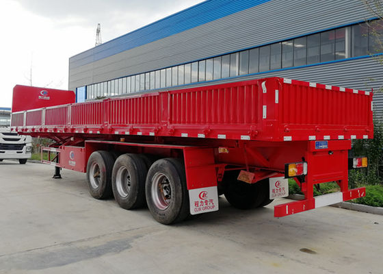 BV Approval 60T Payload 40FT Tri Axle Dropside Trailer