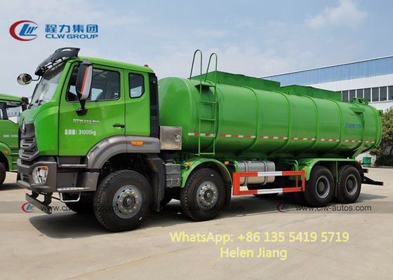 Sinotruk HOHAN 8x4 12 Wheeler Sewage Suction Self Dumping Truck