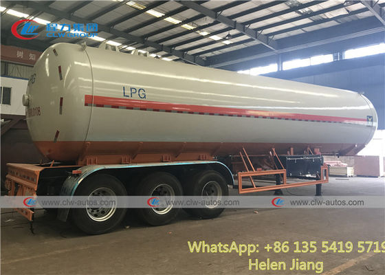 50000L 25T Q345R Q370R Q420R LPG Gas Tank Semi Trailer